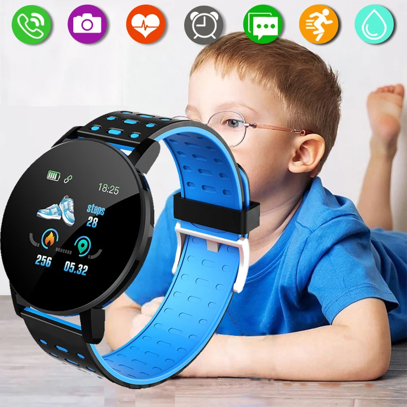 Smartwatch Digital Watches For Kid Girl - เด็กกีฬานาฬิกาสมาร์ท LED นาฬิกาดิจิตอลกันน้ํา Smartwatch เด็ก Heart