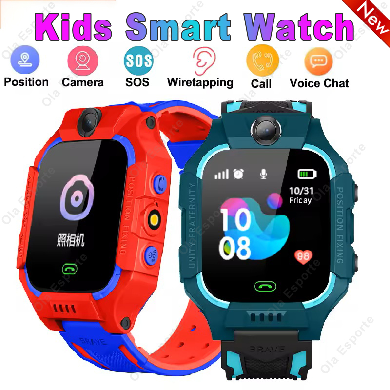 Smartwatch Watches For Kid Girl - สมาร์ทวอทช์เด็ก 2G ใส่ซิมการ์ด นาฬิกาอัจฉริยะสำหรับเด็ก พร้อมระบบติดตาม SOS