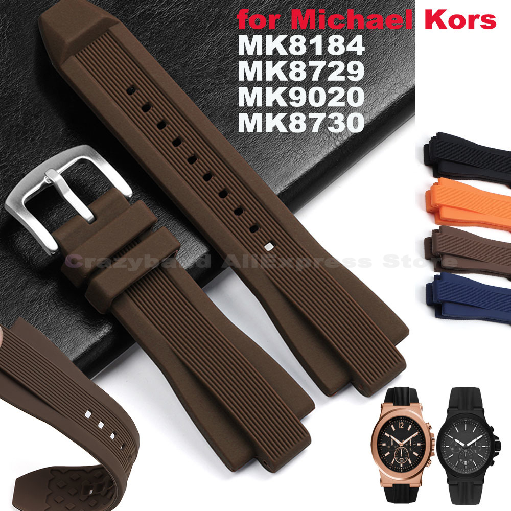 Smartwatch Watches Michael Kors - ซิลิโคนสําหรับ Michael Kors MK8184 MK8729 MK9020