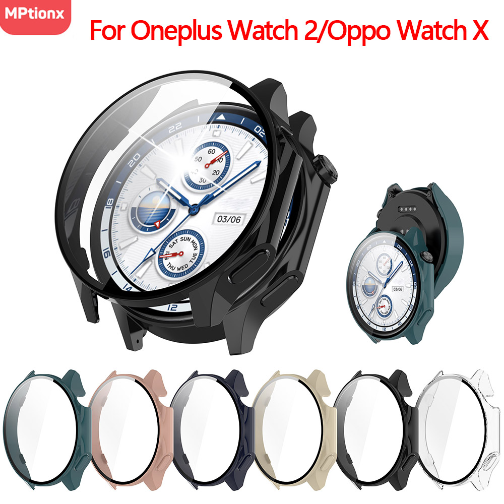 Xwatch Smartwatch - เคสพีซี + แก้วสําหรับ OnePlus Watch 2