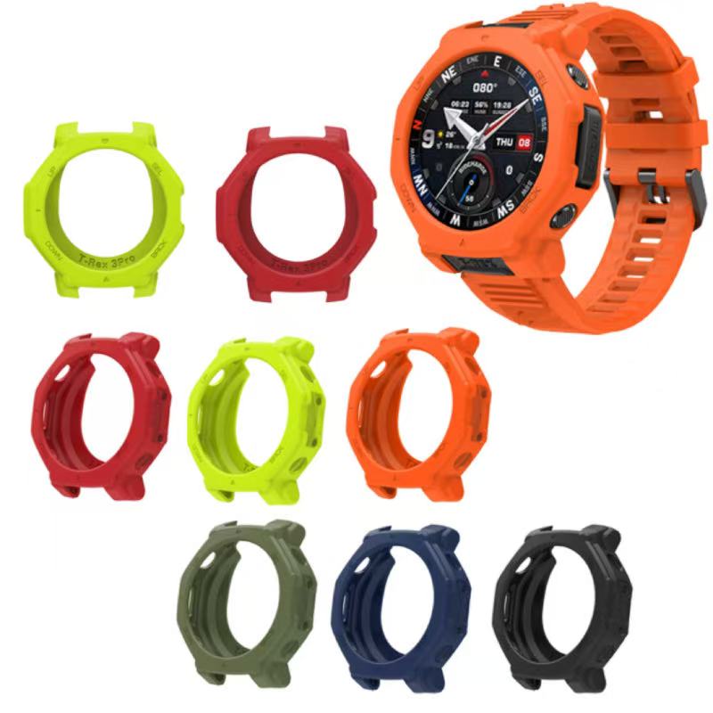 Watch Smartwatch Android - เคส TPU แบบนิ่มสำหรับนาฬิกาอัจฉริยะ Huami Amazfit T-rex