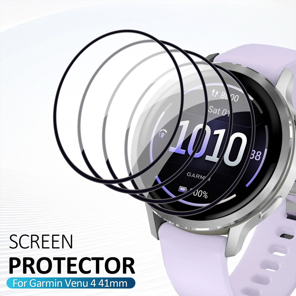 Xwatch Smartwatch - ฟิล์มกันรอยหน้าจอ HD 4 ชิ้นสำหรับ Garmin Venu