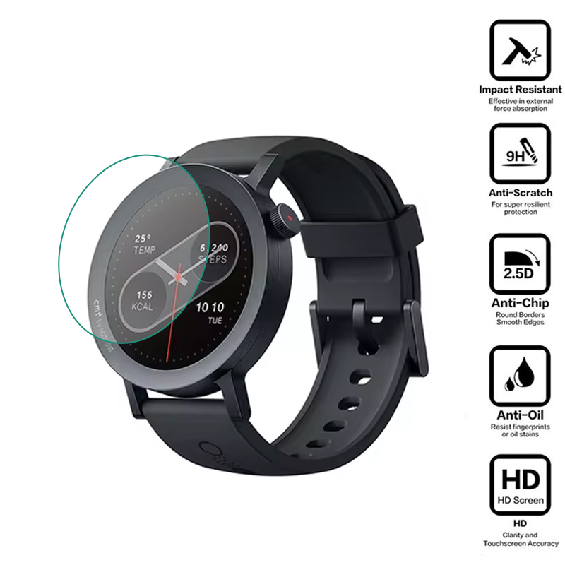 Smartwatch Nothing Watches - ฟิล์มใสกระจกนิรภัยแบบแข็งสำหรับนาฬิกา CMF Watch Pro 2อุปกรณ์เสริมอัจฉริยะ