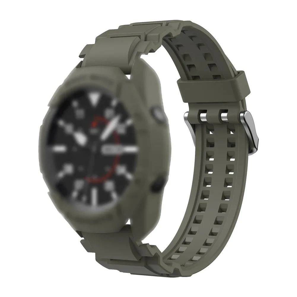 Watch Smartwatch Android - สายรัดซิลิโคนสําหรับ Samsung สําหรับ Galaxy Watch8 ซิลิโคน