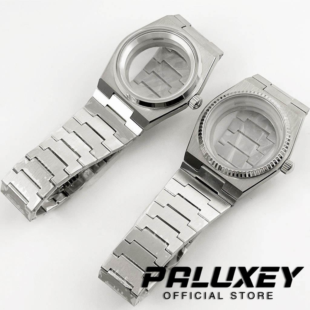 Watch Movement Rotor - PRX NH35 40 มม.แหวนเงิน Sapphire คริสตัล