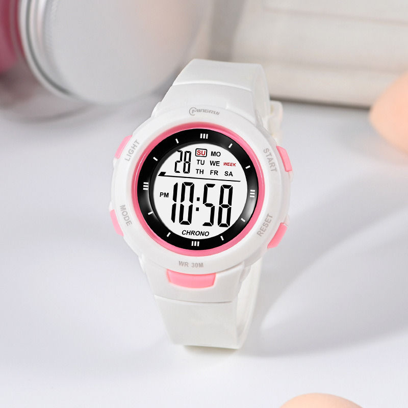 Smartwatch Digital Watches For Kid Girl - อุทัย CE49 นาฬิกาเด็กแฟชั่นนาฬิกาปลุกกันน้ําส่องสว่างนาฬิกาสมาร์ทเด็กชายและเด็กหญิงนักเรียนนาฬิกาข้อมืออิเล็กทรอนิกส์ของขวัญ