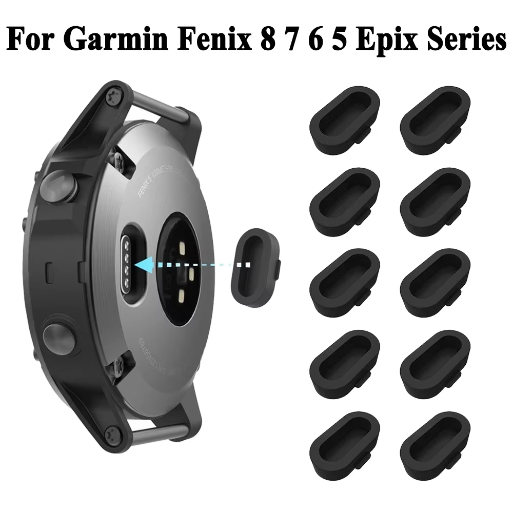 Xwatch Smartwatch - จุกปิดกันฝุ่นซิลิโคนสำหรับ Garmin Fenix 8 E 7