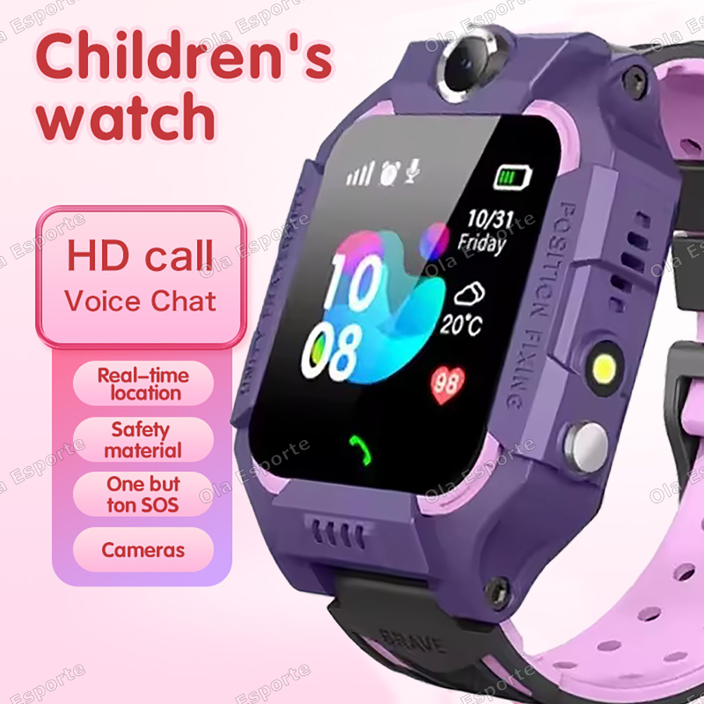 Smartwatch Watches For Kid Girl - นาฬิกาอัจฉริยะสำหรับเด็ก รุ่นใหม่ 2G SOS ป้องกันการหาย พร้อมระบบระบุตำแหน่ง