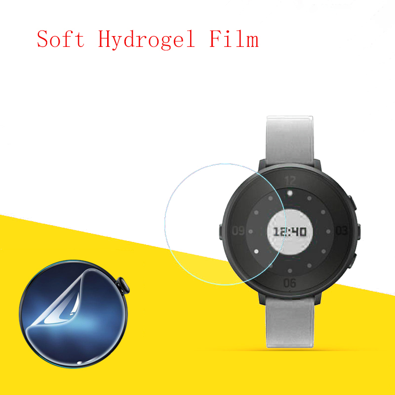 Smartwatch Pebble Watches - ฟิล์ม Hydrogel นุ่ม CLEAR HD โปร่งใส