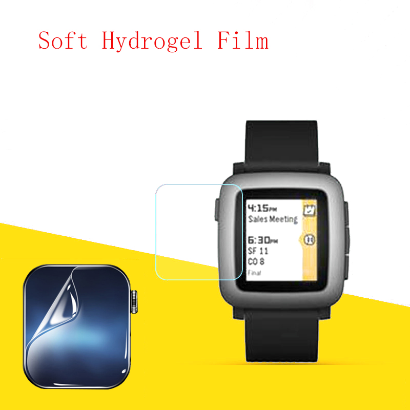 Smartwatch Pebble Watches - Soft Hydrogel Film Clear HD โปร่งใส