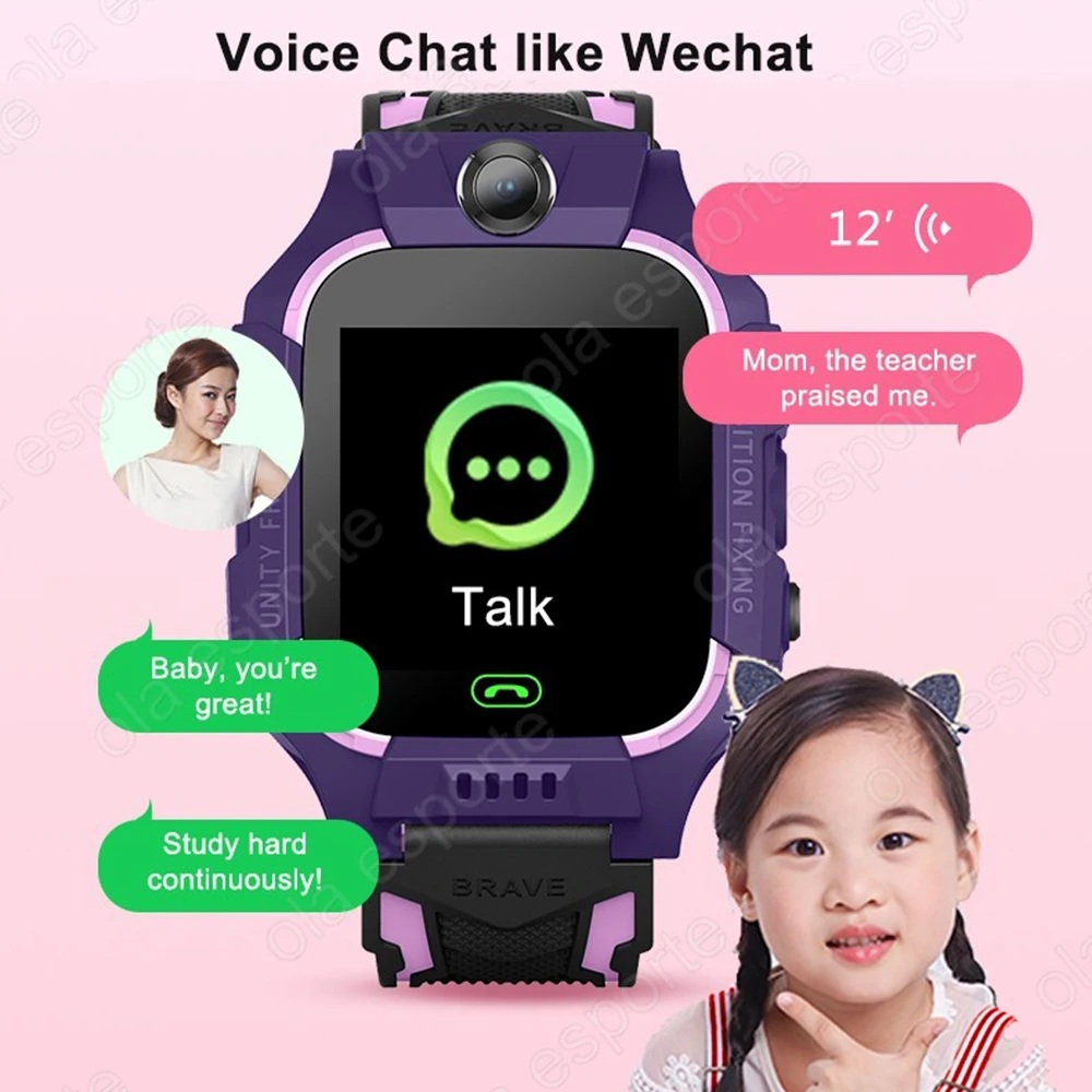สมาร์ทวอทช์เด็ก 2G ใส่ซิมการ์ด - Smartwatch Watches For Kid Girl บทวิจารณ์และราคา