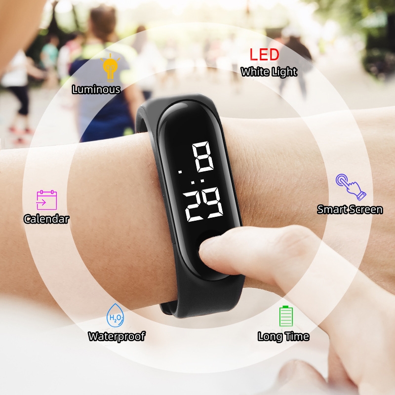 นาฬิกาข้อมือเด็กอัจฉริยะแบบสัม - Smartwatch Digital Watches For Kid Girl บทวิจารณ์และราคา