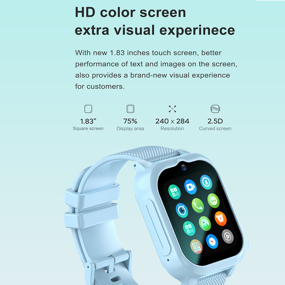 สมาร์ทวอท์ชเด็ก 4G GPS WIFI Vi - Smartwatch Watches For Kid Girl บทวิจารณ์และราคา