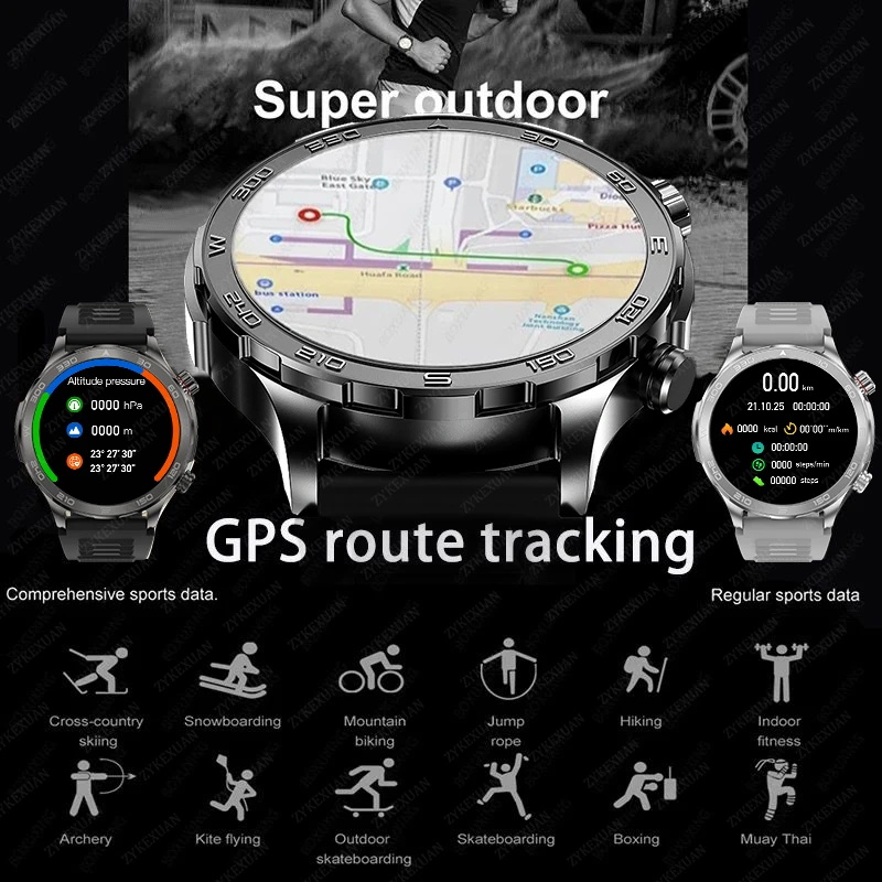 ใหม่ GPS ติดตามสมาร์ทวอทช์ผู้ช - Smartwatch New Watches บทวิจารณ์และราคา