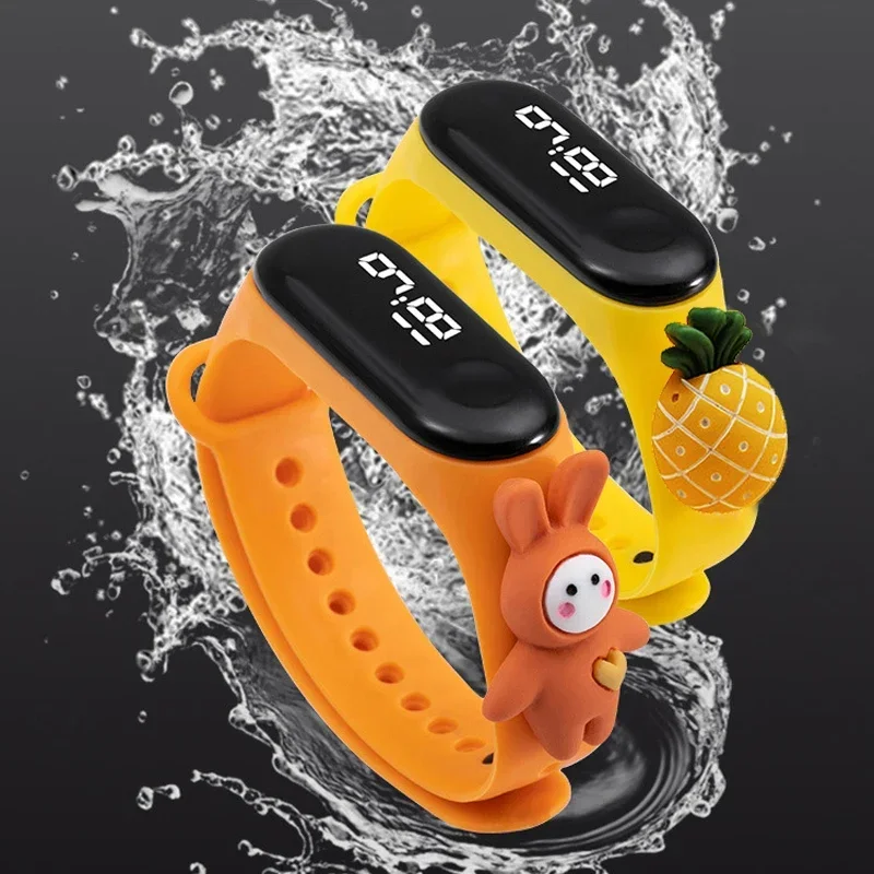 นาฬิกาข้อมือเด็กกันน้ำ หน้าจอส - Smartwatch Digital Watches For Kid Girl บทวิจารณ์และราคา