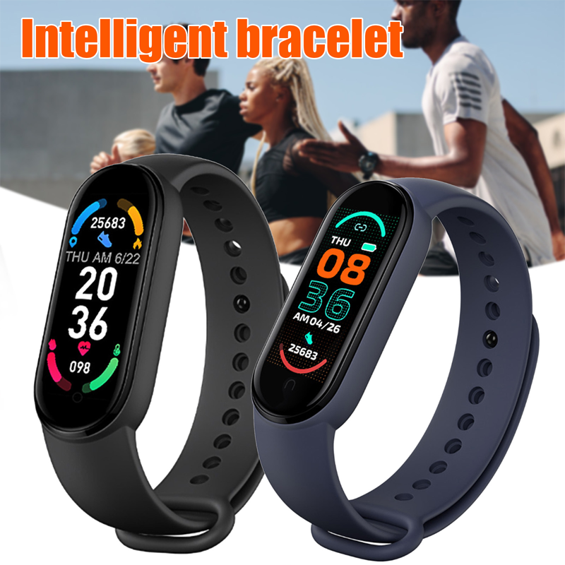 M6 สมาร์ทวอทช์ผู้ชายผู้หญิงกีฬ - Smartwatch Iphone Watch For Men บทวิจารณ์และราคา