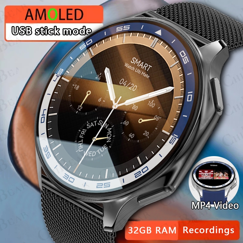 OPPOนาฬิกาXผู้ชายSmartwatch AM - Smartwatch Timex Watches For Men บทวิจารณ์และราคา