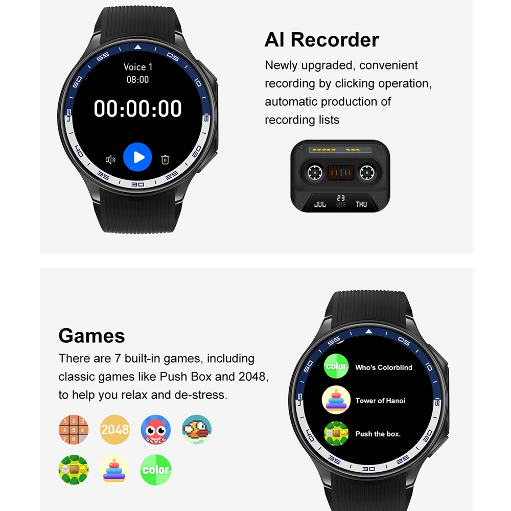 OPPOนาฬิกาXผู้ชายSmartwatch AM - Smartwatch Timex Watches For Men บทวิจารณ์และราคา