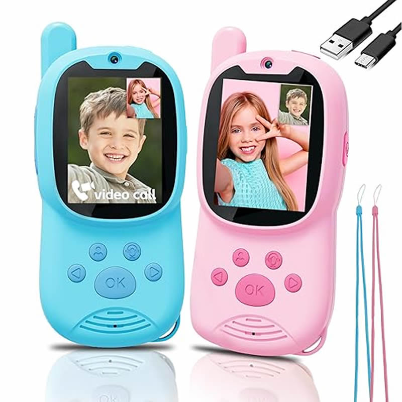 วอล์คกี้ทอล์คกี้น่ารัก 2 ชิ้น  - Smartwatch Watches For Kid Girl บทวิจารณ์และราคา
