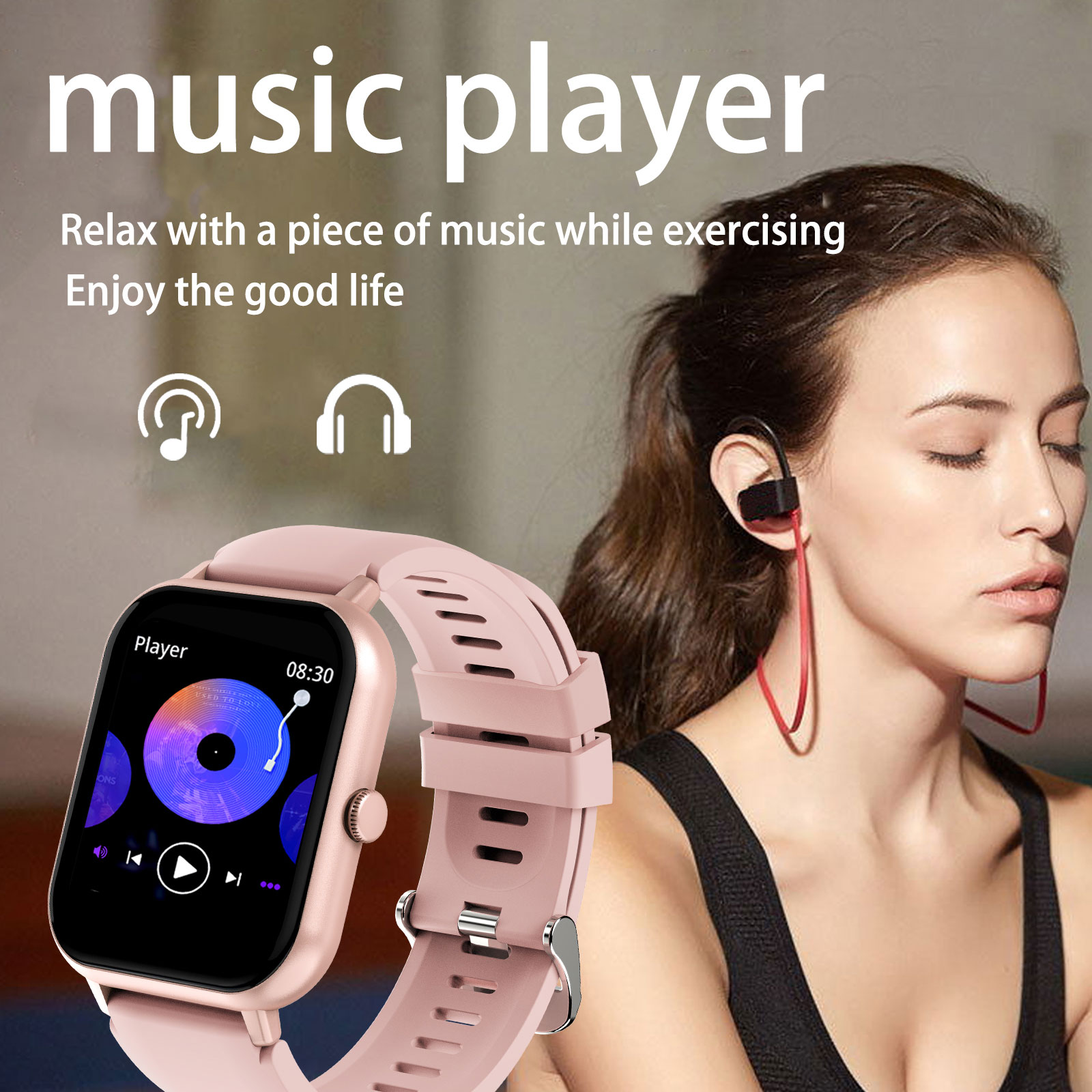 สมาร์ทวอทช์1.44นิ้วการโทร/โทรแ - Smartwatch Iphone Watch For Men บทวิจารณ์และราคา