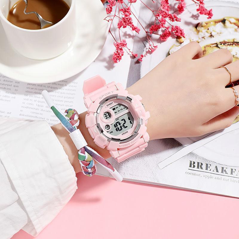 YIKAZE นาฬิกาเด็กแฟชั่นนาฬิกาป - Smartwatch Digital Watches For Kid Girl บทวิจารณ์และราคา
