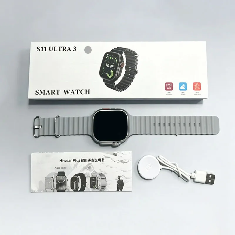 S11 Ultra 3 สมาร์ทวอทช์สำหรับผ - Watch Smartwatch Android บทวิจารณ์และราคา