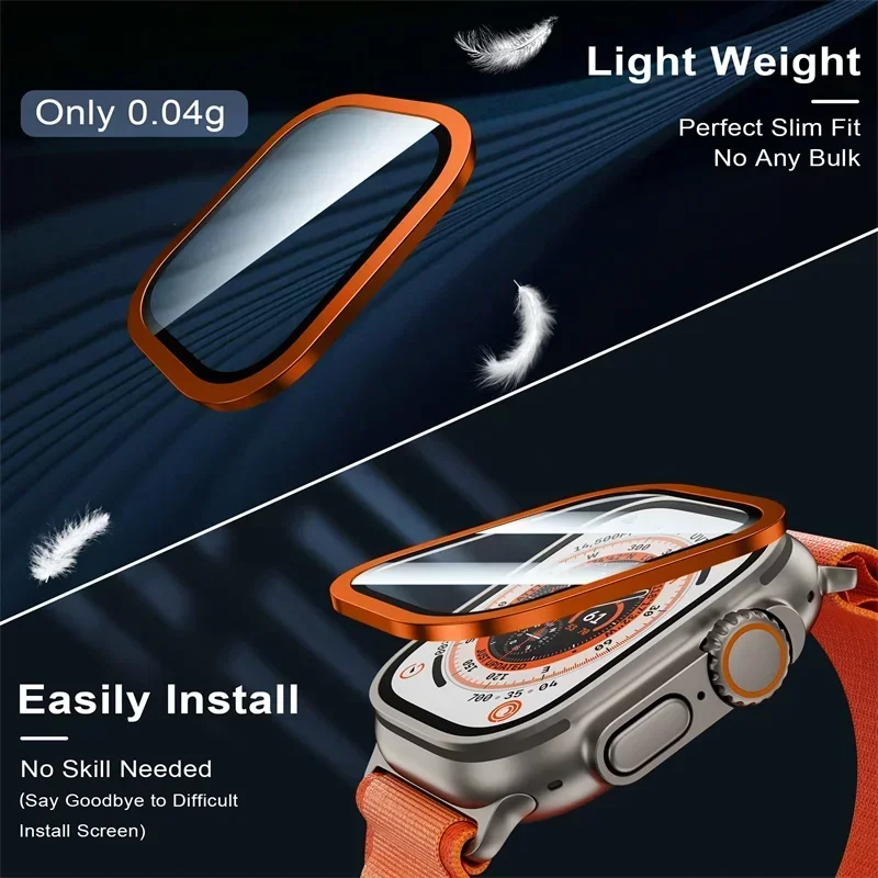 2PCS กระจกนิรภัยสําหรับ Apple  - Apple Watch Band บทวิจารณ์และราคา