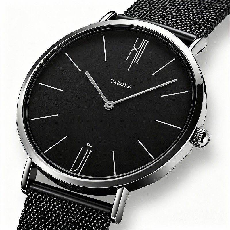 นาฬิกาข้อมือผู้ชายแฟชั่นเรียบง - Smartwatch Watches For Men Brands บทวิจารณ์และราคา