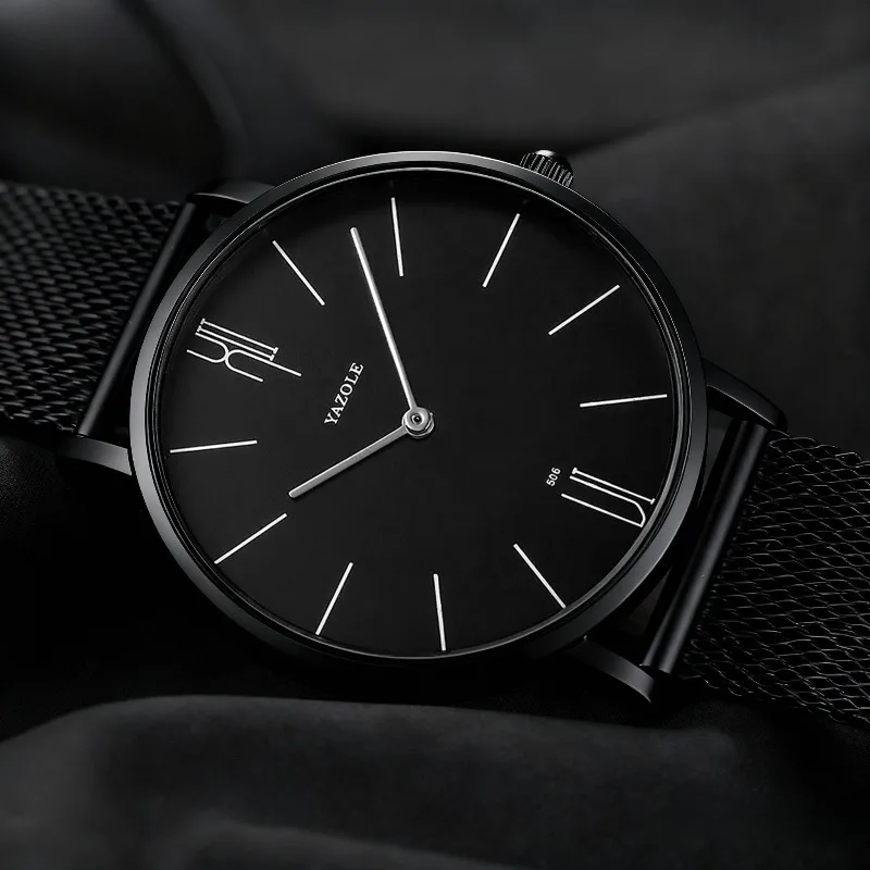 นาฬิกาข้อมือผู้ชายแฟชั่นเรียบง - Smartwatch Watches For Men Brands บทวิจารณ์และราคา