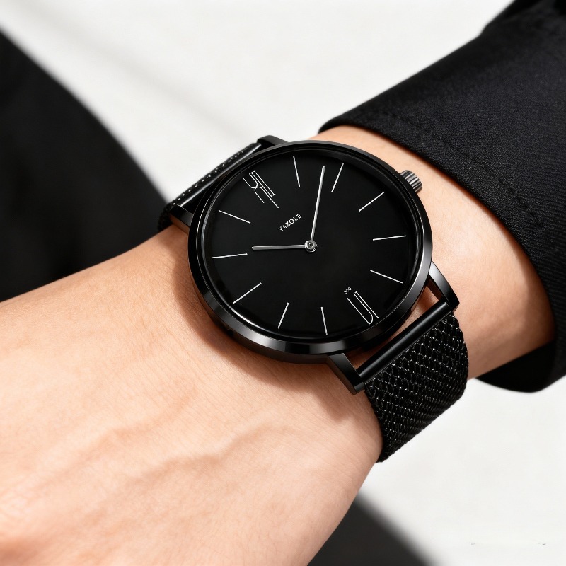 นาฬิกาข้อมือผู้ชายแฟชั่นเรียบง - Smartwatch Watches For Men Brands บทวิจารณ์และราคา