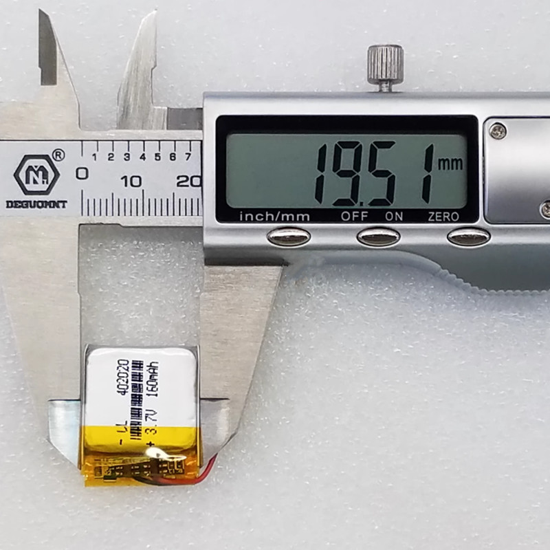 402020 3.7V 160mAh แบตเตอรี่ลิ - Smartwatch Pebble Watches บทวิจารณ์และราคา