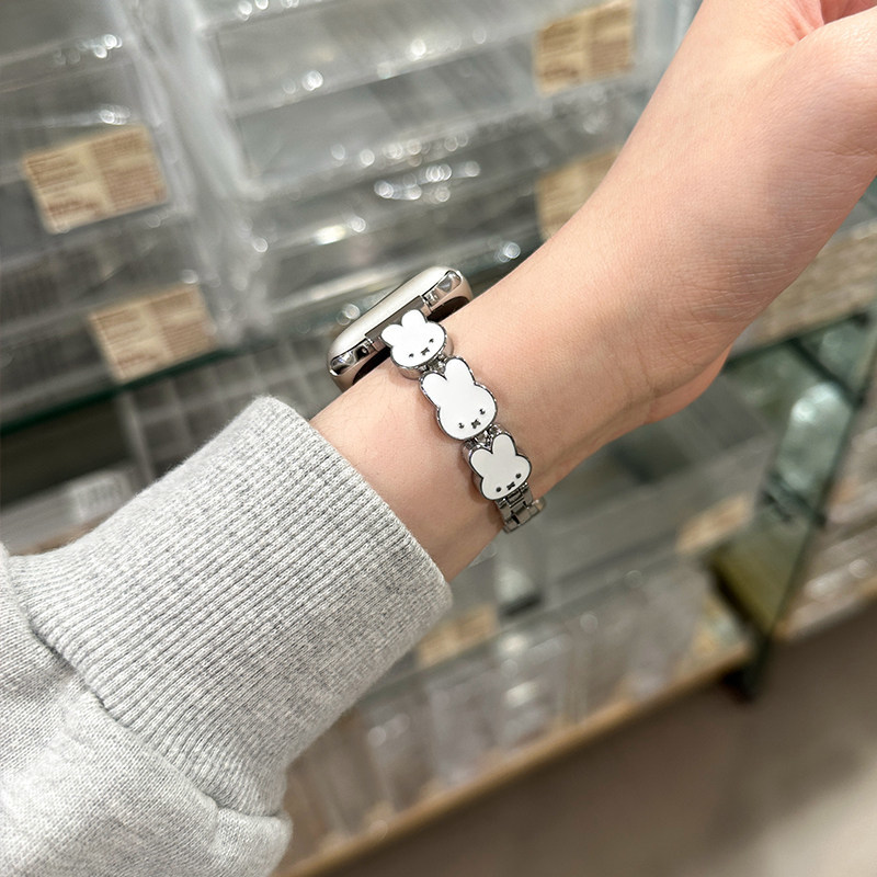 สายนาฬิกาหนังลายกระต่ายมิฟฟี่ส - Apple Watch Band บทวิจารณ์และราคา