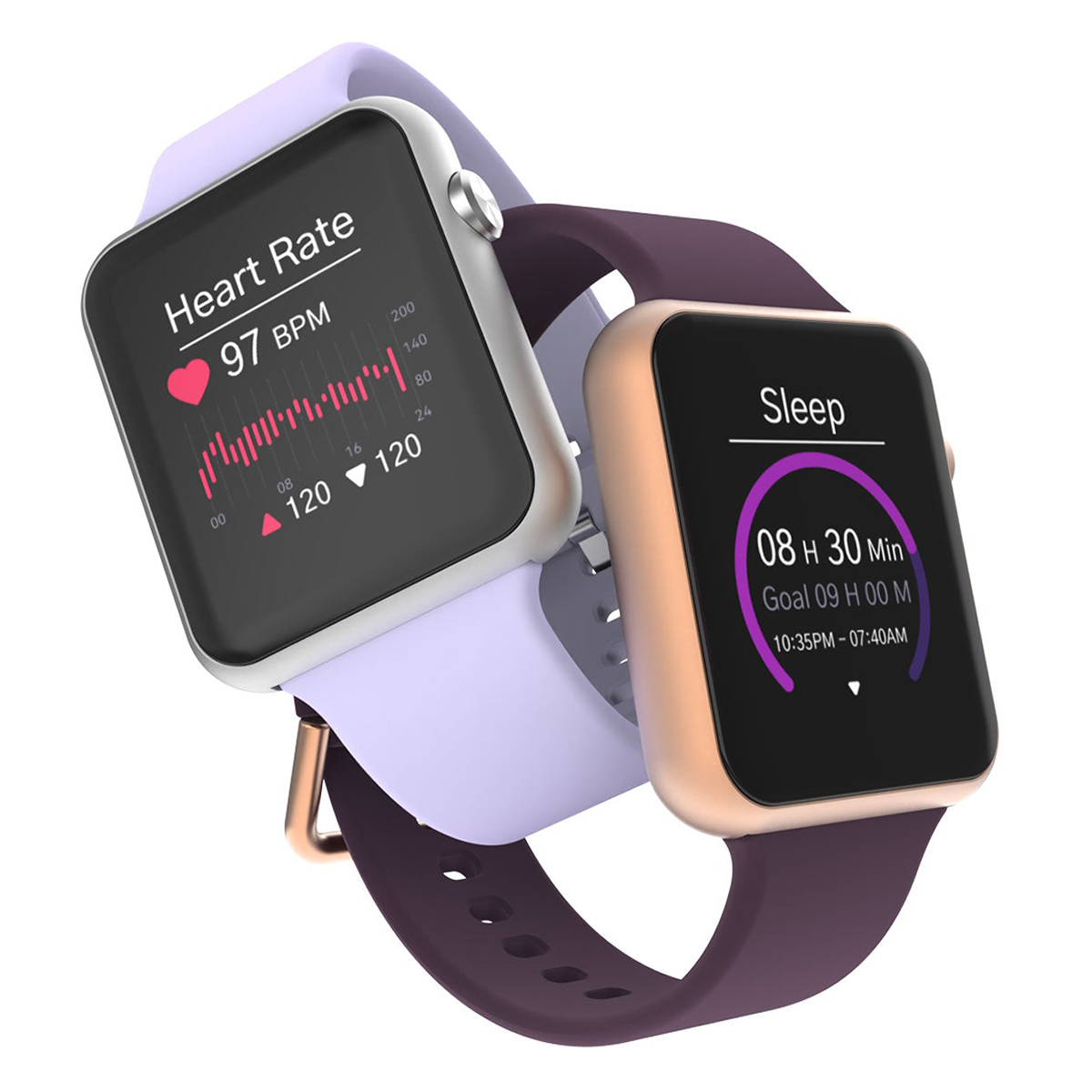 นาฬิกาอัจฉริยะ Pinteek สำหรับผ - Smartwatch Purple Watches For Women บทวิจารณ์และราคา
