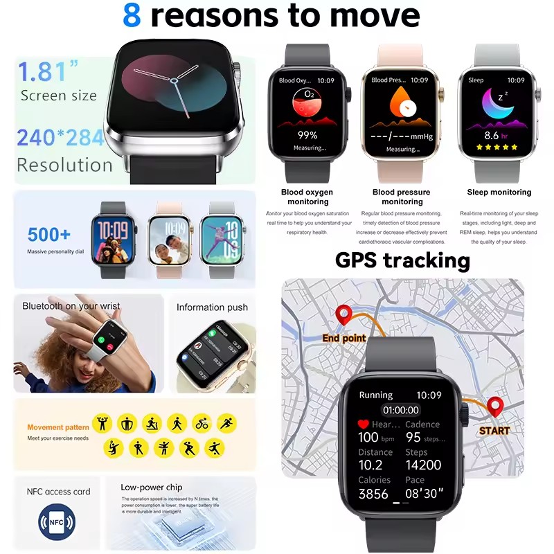 สมาร์ทวอทช์ รับสายโทรศัพท์ ติด - Smartwatch Branded Watches For Women บทวิจารณ์และราคา