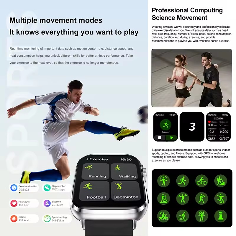 สมาร์ทวอทช์ รับสายโทรศัพท์ ติด - Smartwatch Branded Watches For Women บทวิจารณ์และราคา