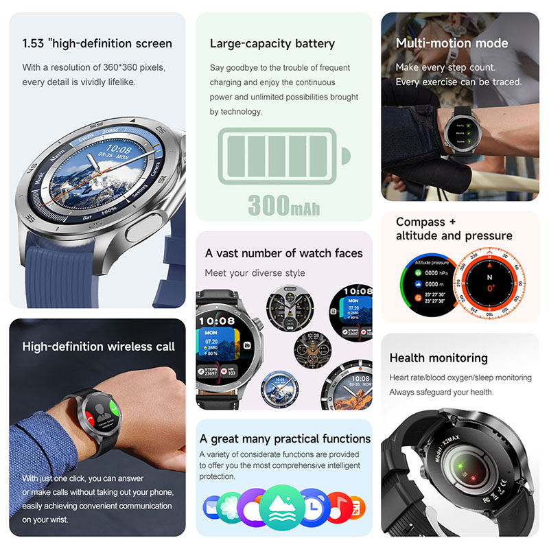 สำหรับ OPPO นาฬิกา X สมาร์ทวอท - Smartwatch Timex Watches For Men บทวิจารณ์และราคา