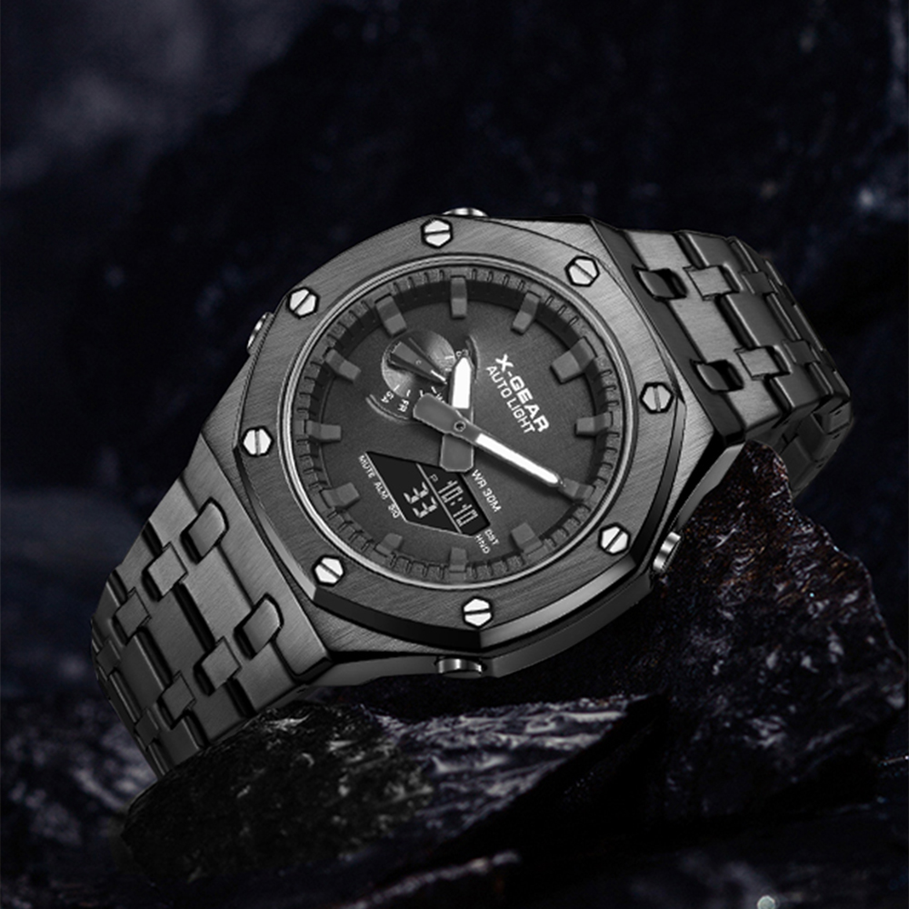 แฟชั่นลำลองธุรกิจนาฬิกาควอทซ์น - Xwatch Smartwatch บทวิจารณ์และราคา