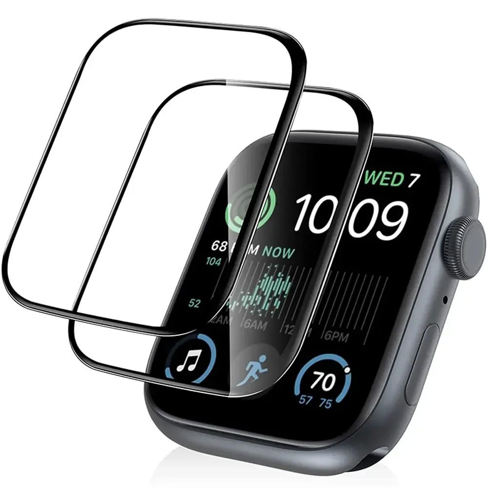 ป้องกันหน้าจอโค้งเต็มรูปแบบสํา - Apple Watch Band บทวิจารณ์และราคา