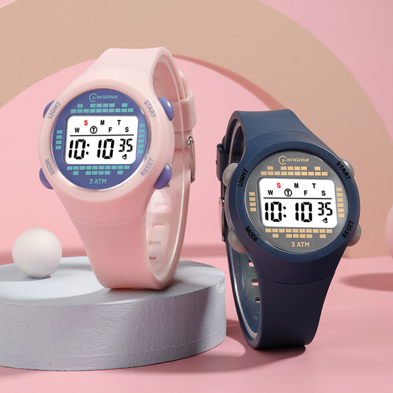นาฬิกานักศึกษาชายกลางน่ารักสีช - Smartwatch Digital Watches For Kid Girl บทวิจารณ์และราคา