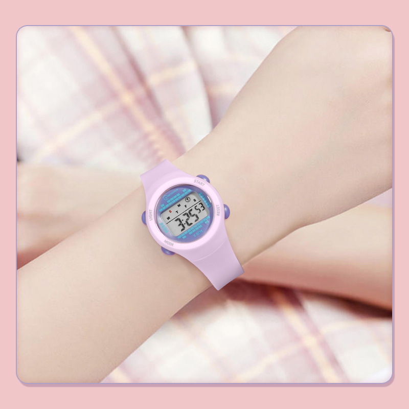 นาฬิกานักศึกษาชายกลางน่ารักสีช - Smartwatch Digital Watches For Kid Girl บทวิจารณ์และราคา