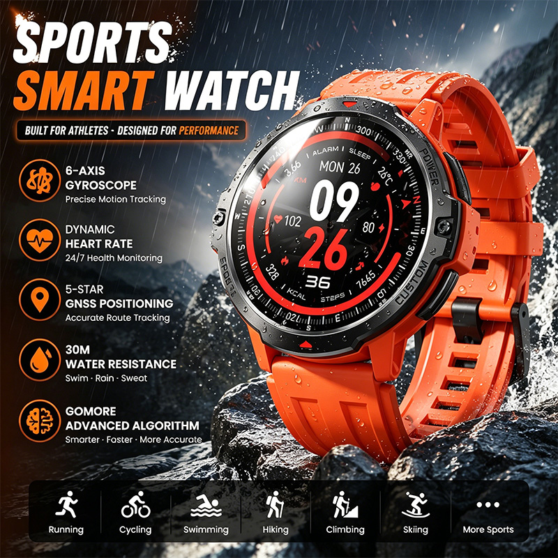 นาฬิกาสปอร์ตอัจฉริยะ การวางตำแ - Smartwatch Timex Watches For Men บทวิจารณ์และราคา