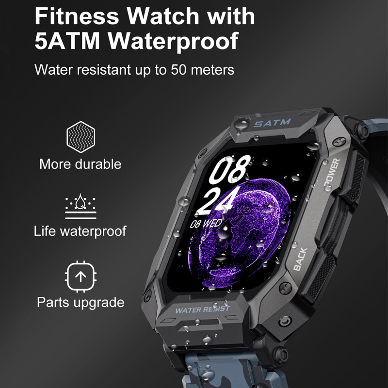 LIGE ใหม่สมาร์ทวอทช์สำหรับผู้ช - Smartwatch Timex Watches For Men บทวิจารณ์และราคา