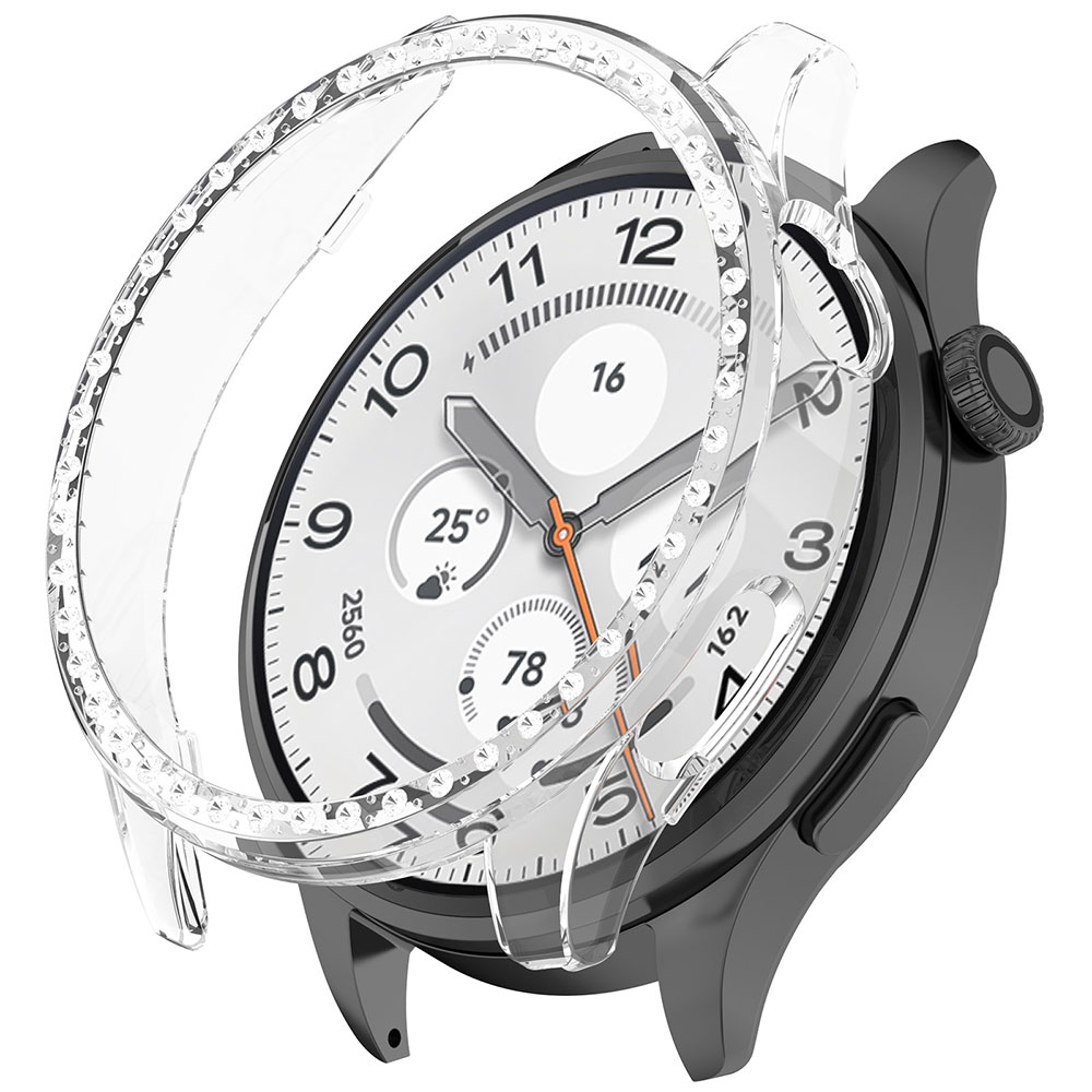 เคสพีซีแบบมีประกาย + ฟิล์มกระจ - Watch Smartwatch Android บทวิจารณ์และราคา