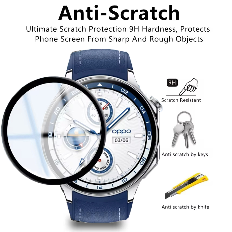 ตัวป้องกันหน้าจอสําหรับ OPPO W - Xwatch Smartwatch บทวิจารณ์และราคา