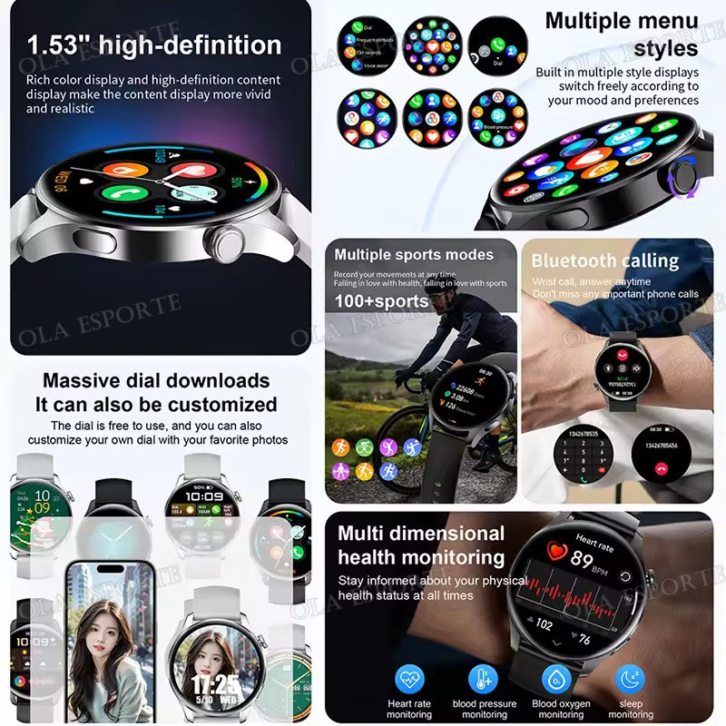 สมาร์ทวอทช์รุ่นใหม่สำหรับผู้ชา - Smartwatch Nothing Watches บทวิจารณ์และราคา