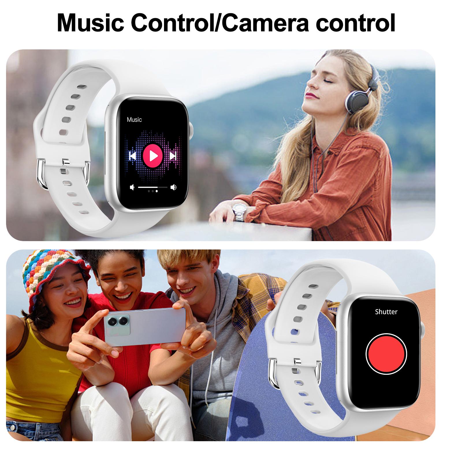 สมาร์ทวอทช์, โทร/กดหมายเลขแบบไ - Smartwatch Iphone Watch For Men บทวิจารณ์และราคา
