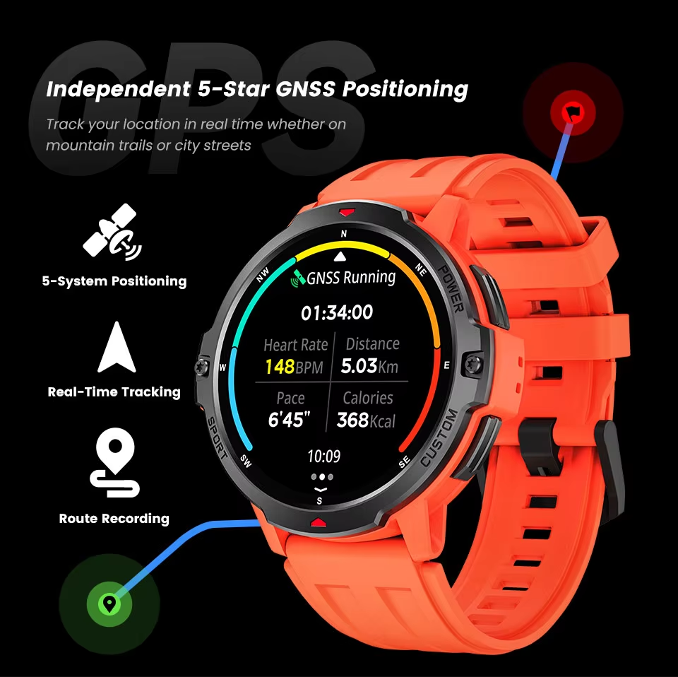นาฬิกาสมาร์ทวอทช์ C31 GPS พร้อ - Smartwatch Timex Watches For Men บทวิจารณ์และราคา