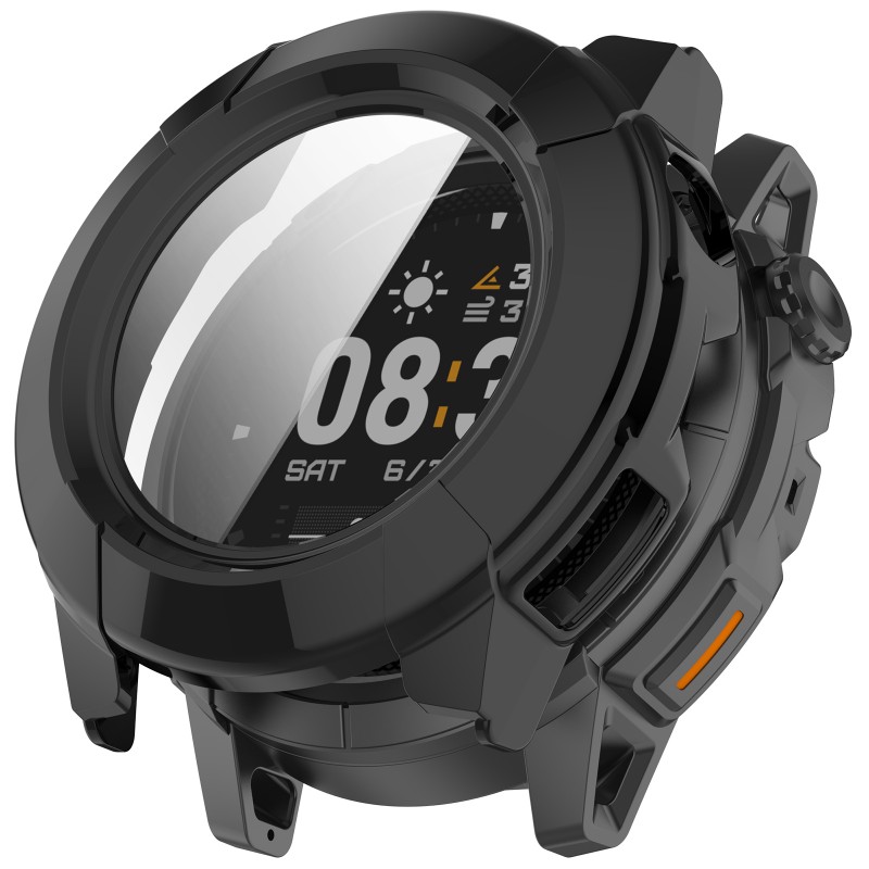 เคสพีซี+กระจกนิรภัยสำหรับสายนา - Watch Smartwatch Android บทวิจารณ์และราคา