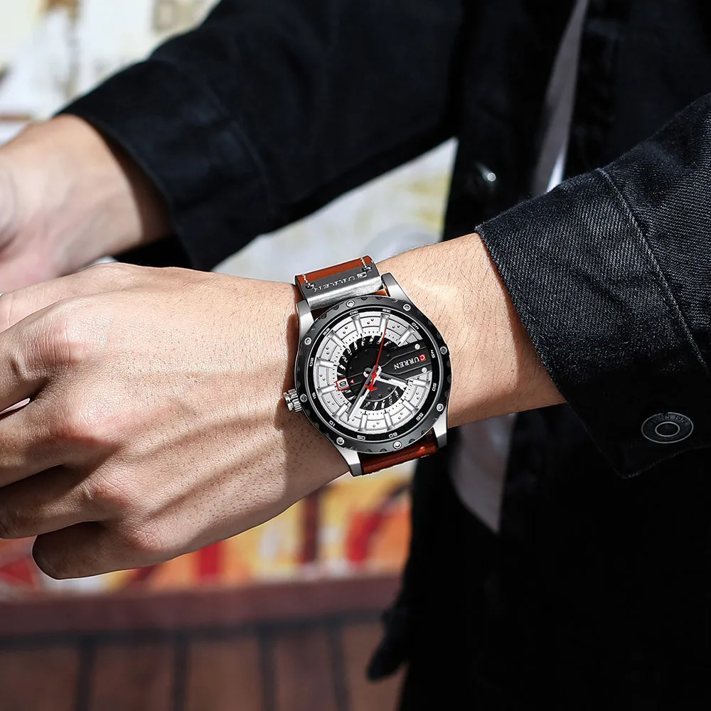 นาฬิกาข้อมือ Curren 8374 พร้อม - Smartwatch New Watches บทวิจารณ์และราคา