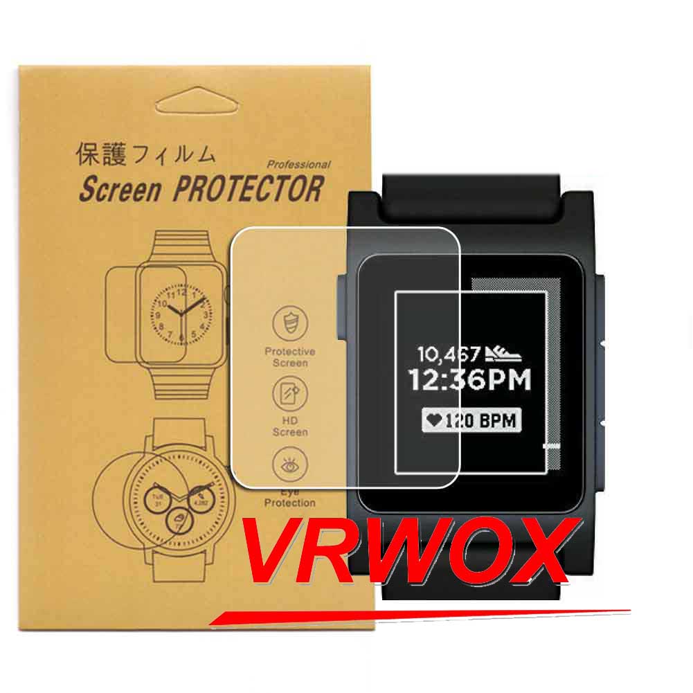 หน้าจอป้องกัน3Pcs สำหรับ Pebbl - Smartwatch Pebble Watches บทวิจารณ์และราคา